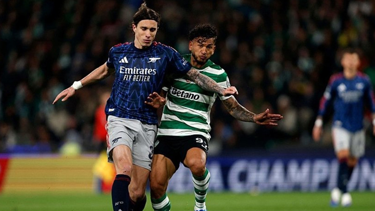 Arsenal, Sporting Lizbon karşısında son dakikalarda güldü