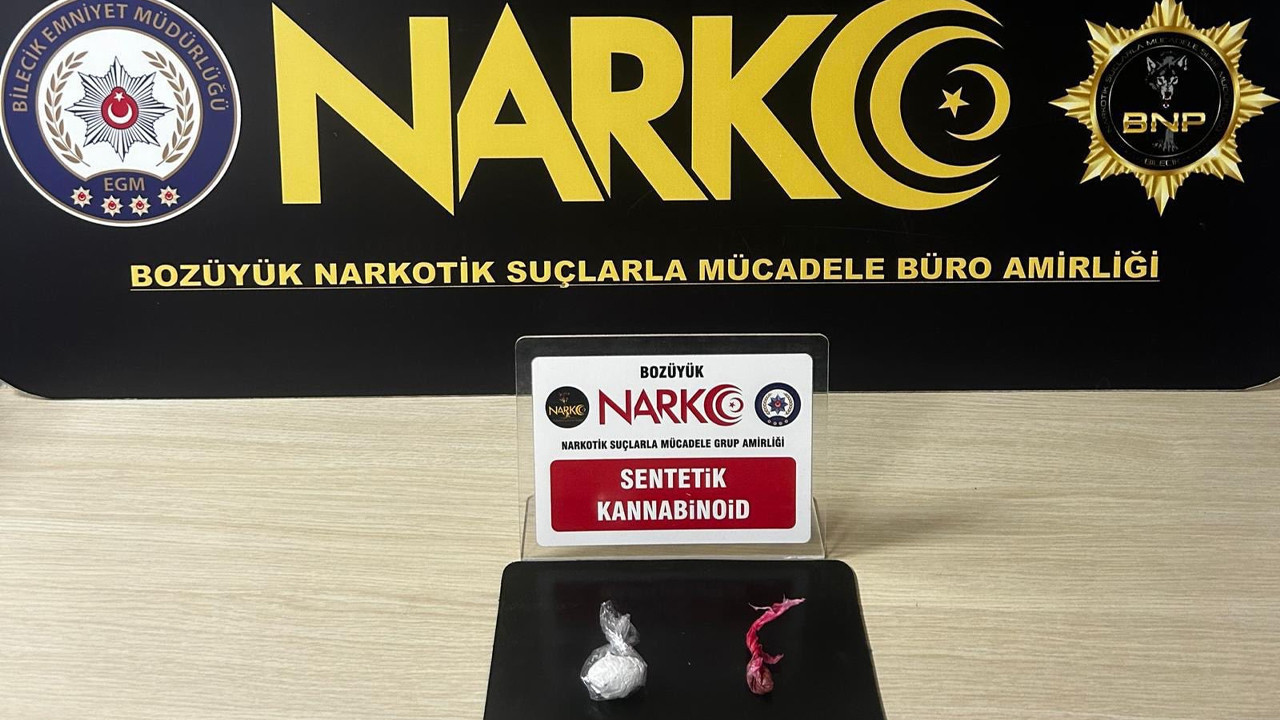 Bozüyük’te bonzai maddesi ele geçirildi