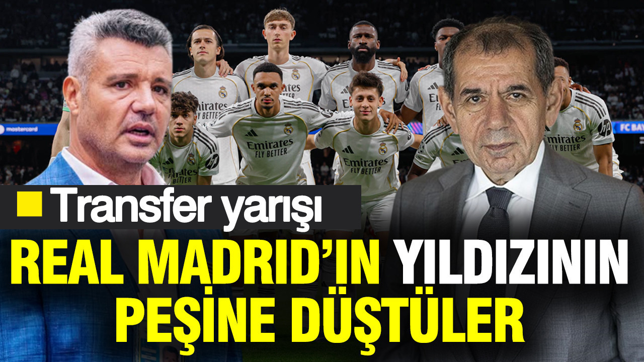 Galatasaray ve Fenerbahçe, Real Madrid'in yıldızı …