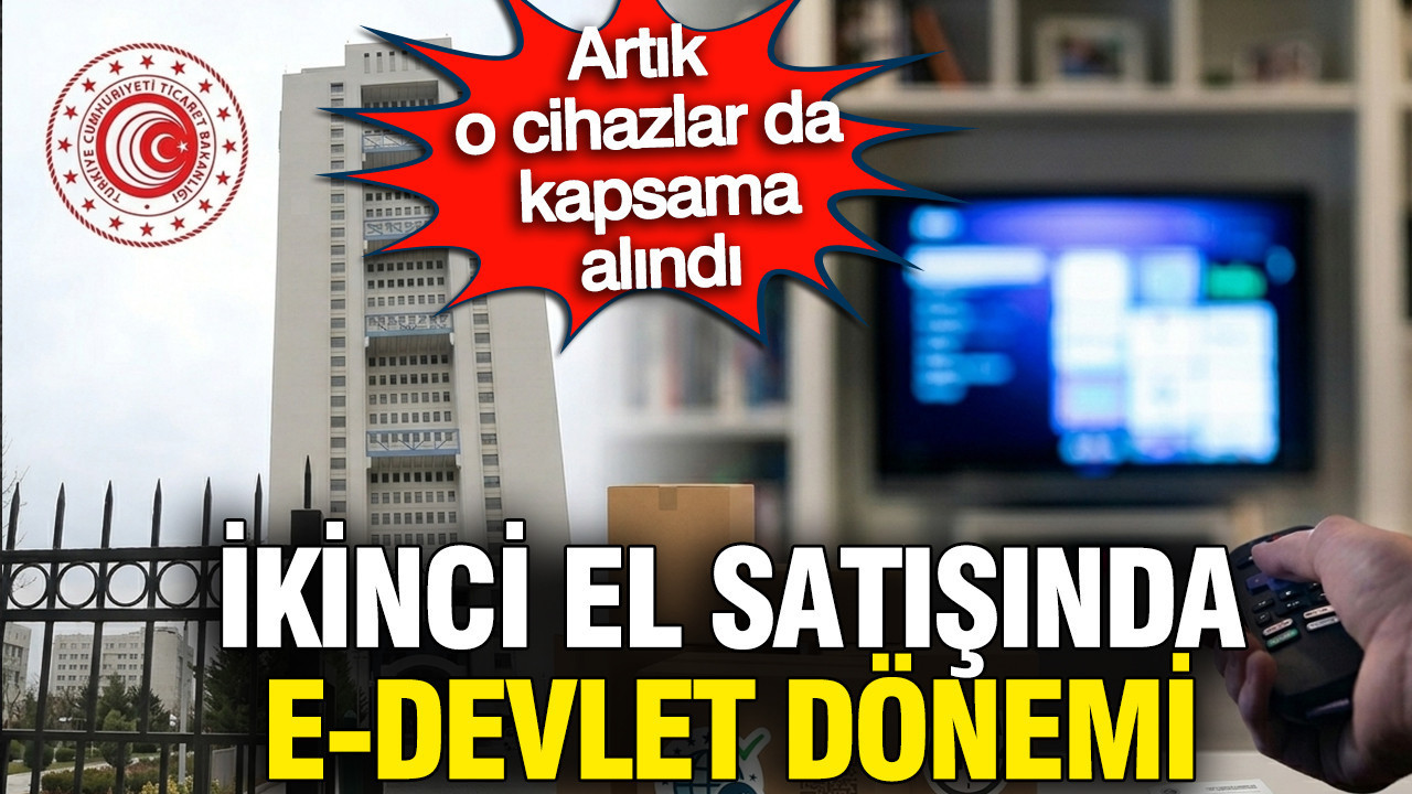 İkinci el satışında e-devlet dönemi: Kayıt dışı de…