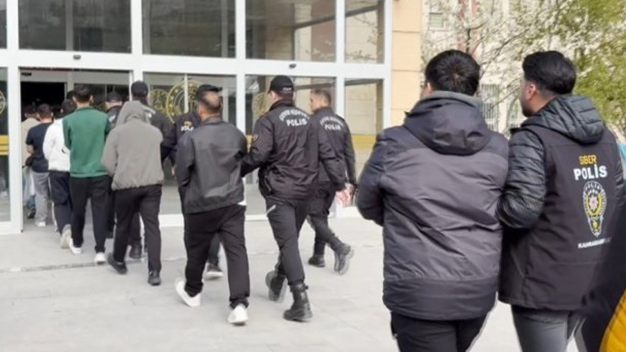 Kahramanmaraş'ta siber dolandırıcılık operasyonunda 15 kişiye tutuklama