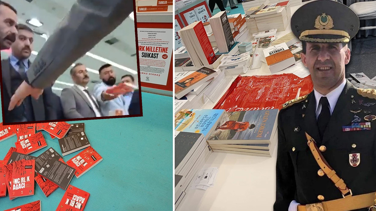 Kitap standına saldırıyı Ülkü Ocakları yapmış: Tehdit görüntüleri çıktı