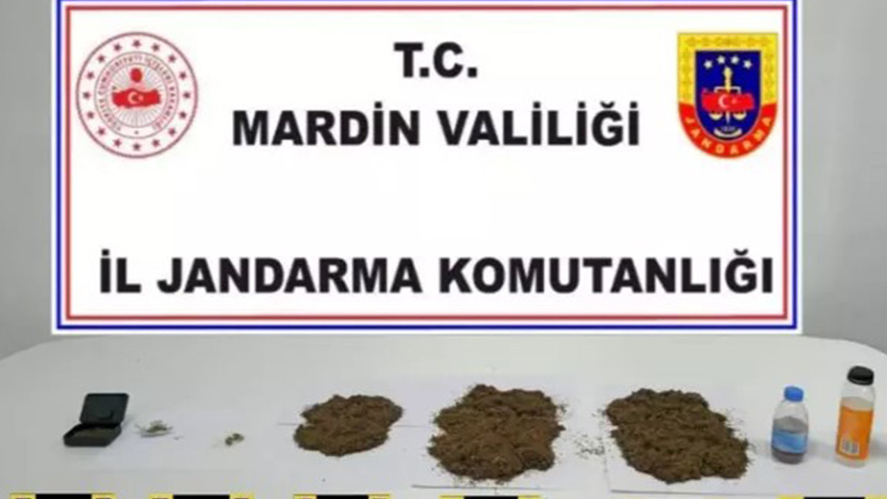 Midyat’ta zehir tacirlerine jandarma darbesi: 1 tutuklama