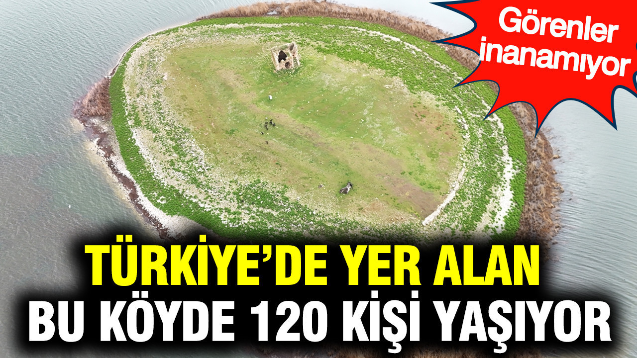 Türkiye’de yer alan bu köyde 120 kişi yaşıyor: Yolu yok, gelirlerini bu şekilde sağlıyorlar