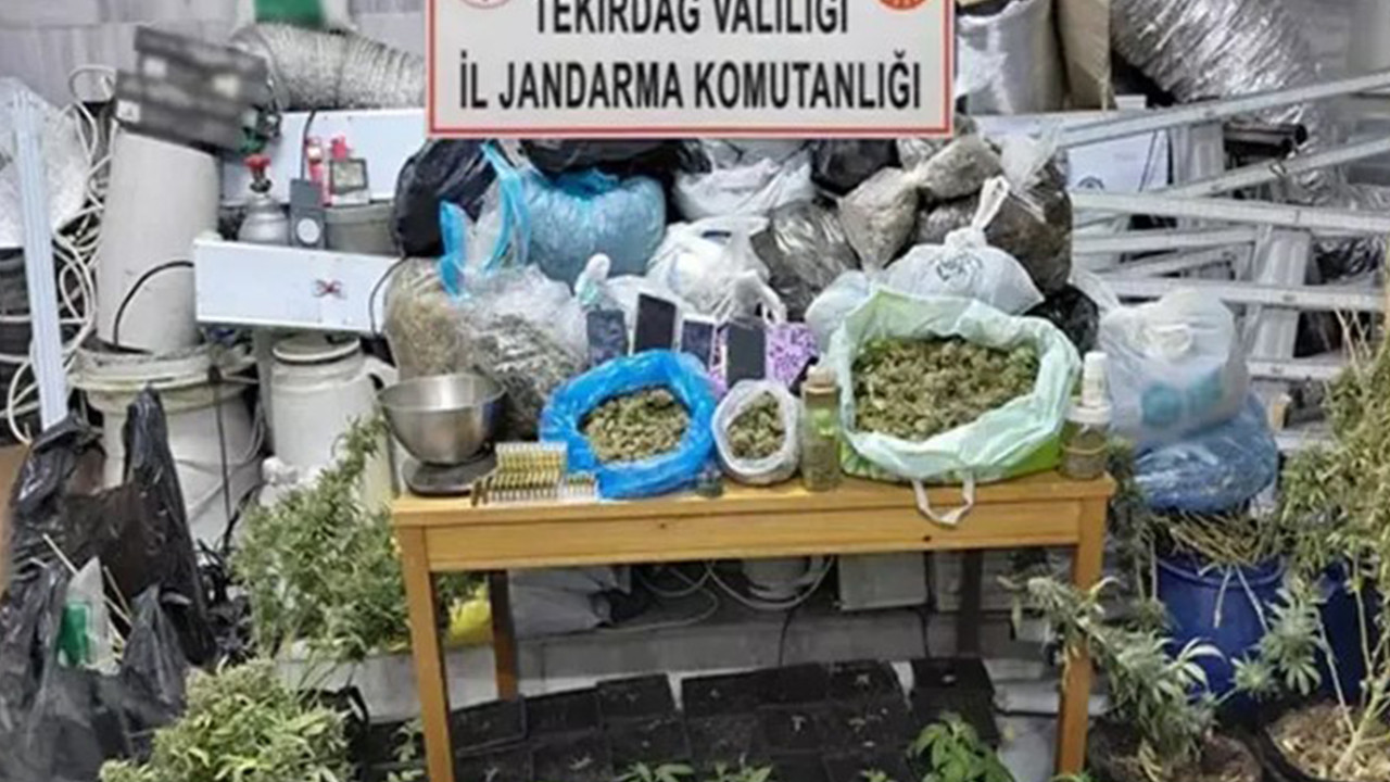 "Uyuşturucu fabrikası"na çevirdi: Kaçak elektrikle iklimlendirme sistemi kurmuş