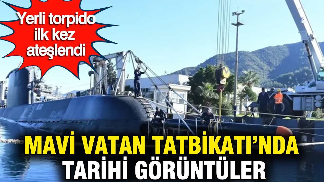 AKYA torpido ilk kez ateşlendi: Mavi Vatan 2026 Tatbikatı'ndan tarihi görüntüler