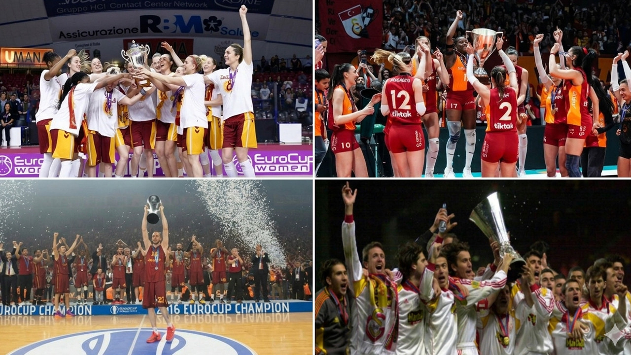 Avrupa kupalarında ilklerin takımı: Galatasaray