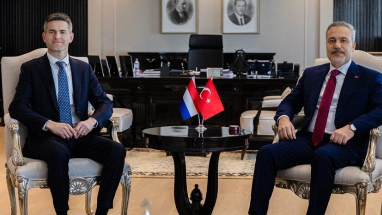 Bakan Fidan, Hollandalı mevkidaşı Berendsen ile görüştü