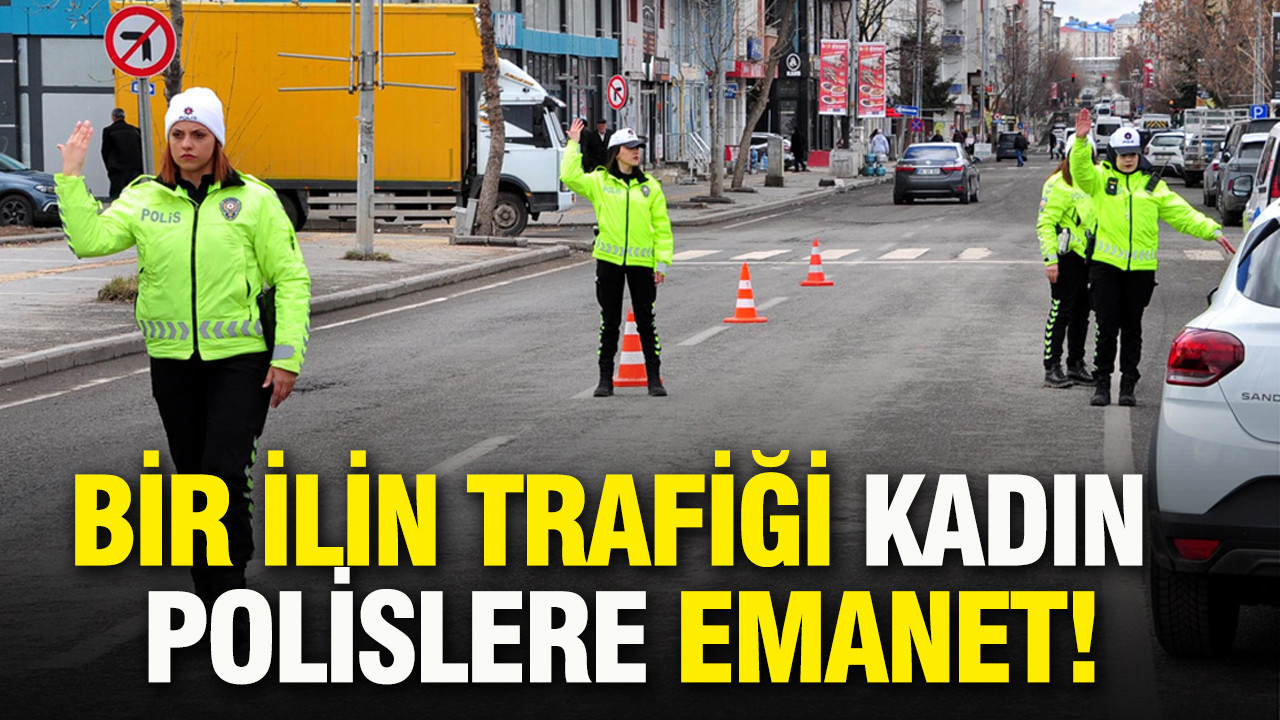 Bir ilin trafiği kadın polislere emanet: Kars’ın gizli kahramanları