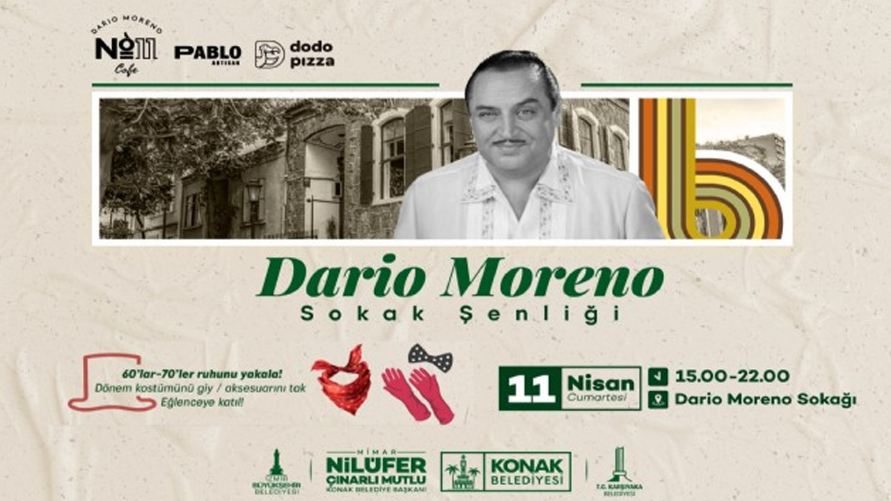 Dario Moreno'nun coşkusu: Nostalji şenliği İzmir'i büyüleyecek