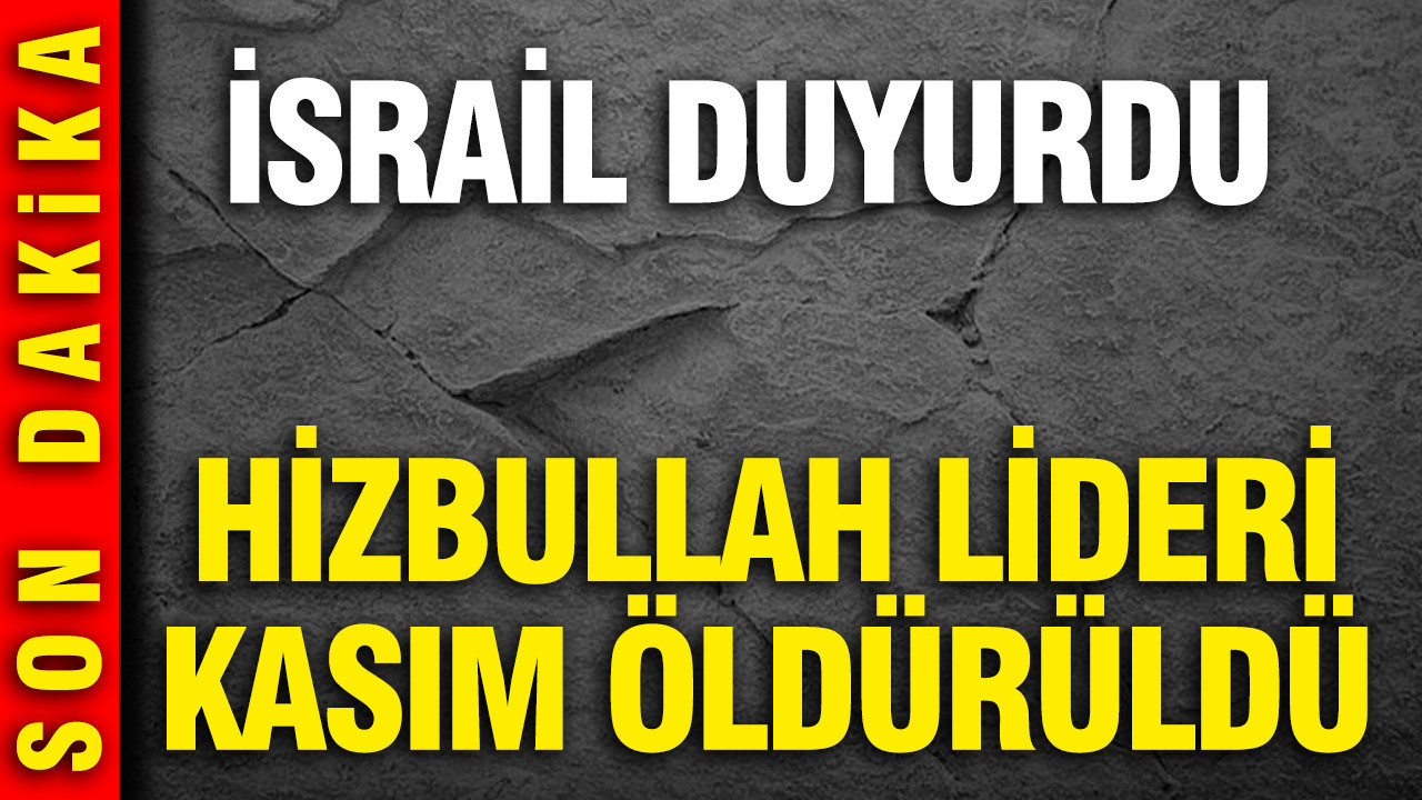 Hizbullah lideri Kasım öldürüldü