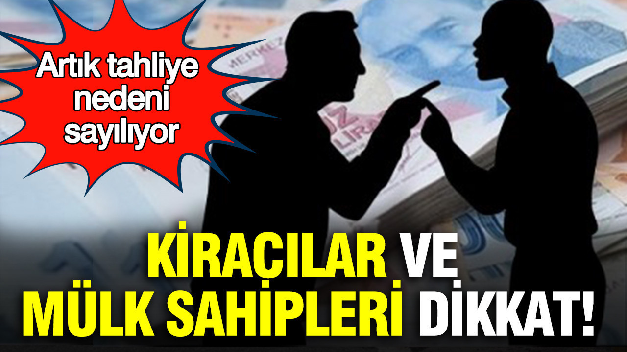 Kiracılar ve mülk sahipleri dikkat: Artık tahliye nedeni sayılıyor