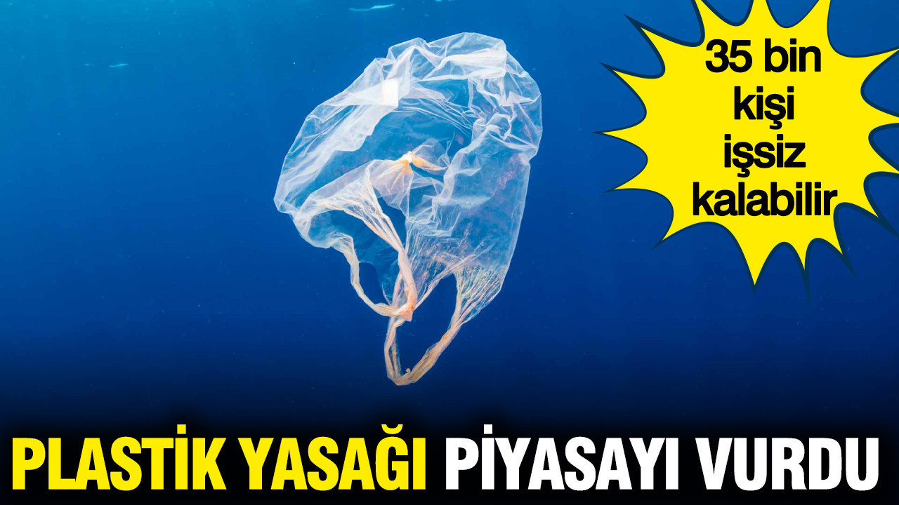 Plastik yasağı piyasayı vurdu: 35 bin kişi işsiz kalabilir
