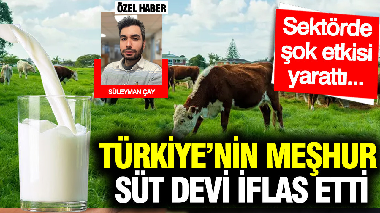 Türkiye’nin meşhur süt devi iflas etti: Mahkemeden yeni karar geldi