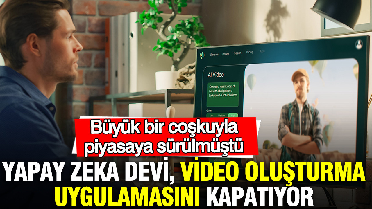 Yapay zeka devi, video oluşturma uygulamasını kapatıyor: Büyük bir coşkuyla piyasaya sürülmüştü