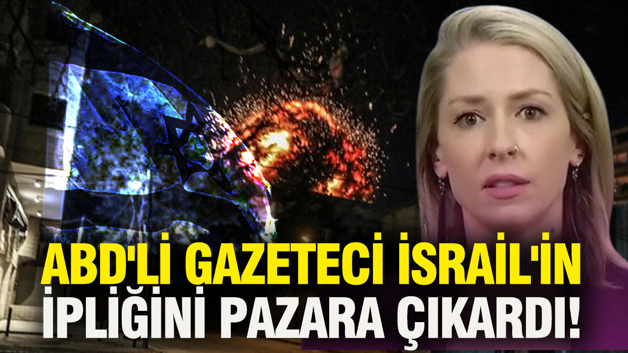 ABD'li gazeteci İsrail'in ipliğini pazara çıkardı