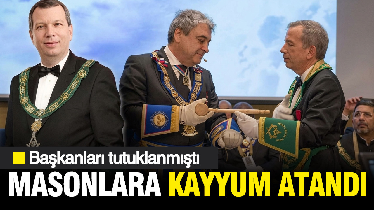 Başkanları tutuklanmıştı: Masonlara kayyum atandı