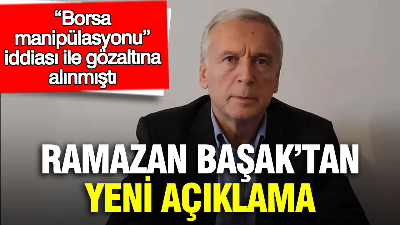 “Borsa manipülasyonu” iddiası ile gözaltına alınmıştı: Serbest bırakılan Mustafa Başak’tan yeni açıklama