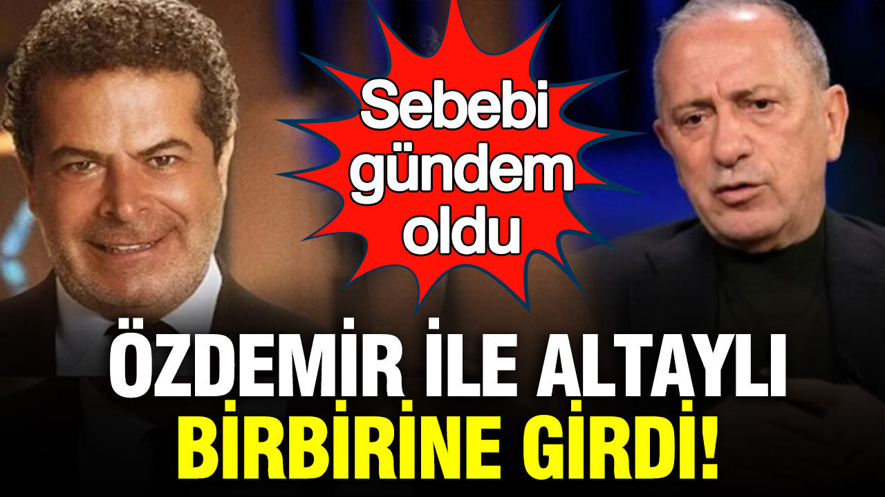 Fatih Altaylı ile Cüneyt Özdemir birbirine girdi: Özel- Kılıçdaroğlu tartışması büyüdü
