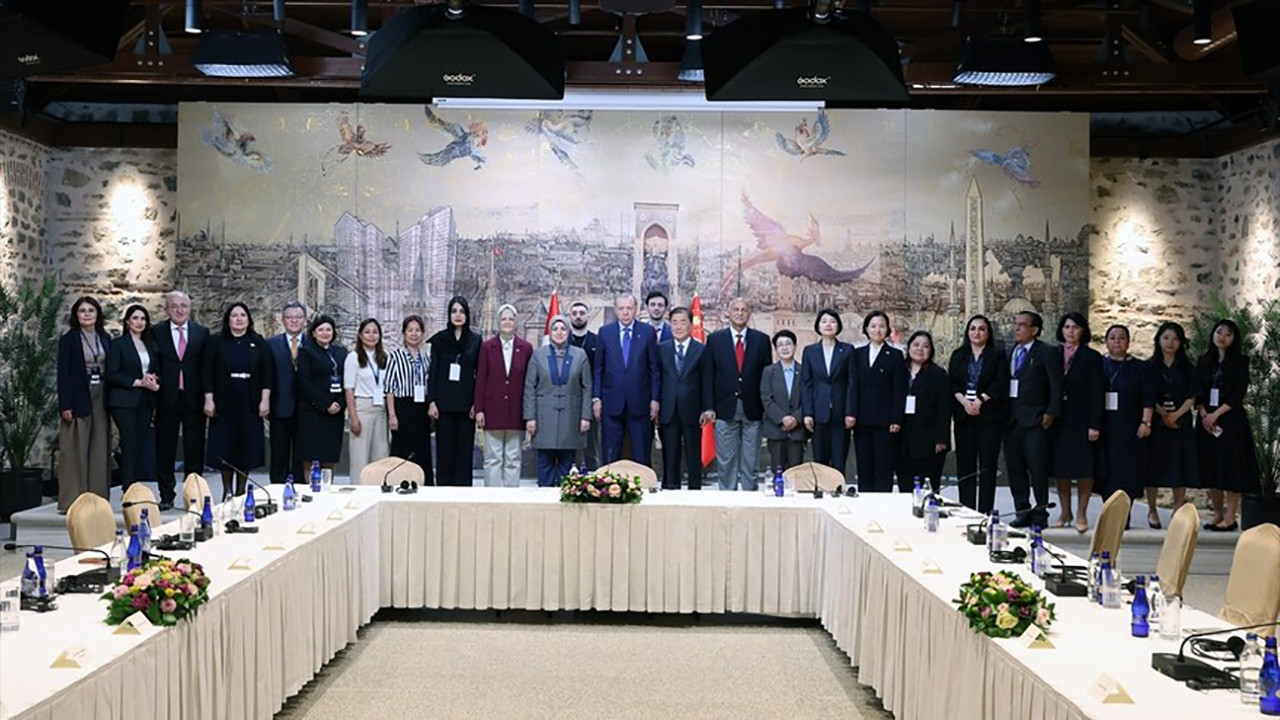 ICAPP 9. Kadın Kolu Toplantısı sonrası Erdoğan’dan Kabul