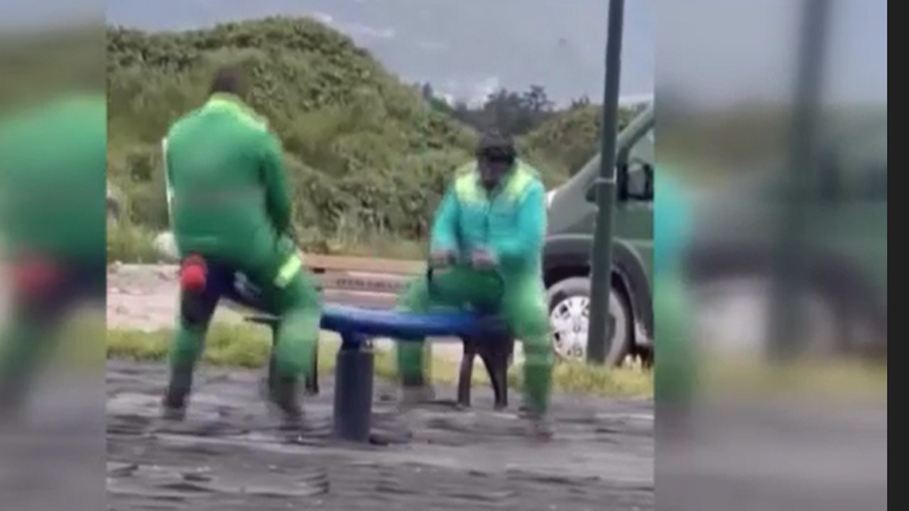 İşçilerin tahterevalli keyfi: Bursa’da yılın en ‘temiz’ eğlencesi