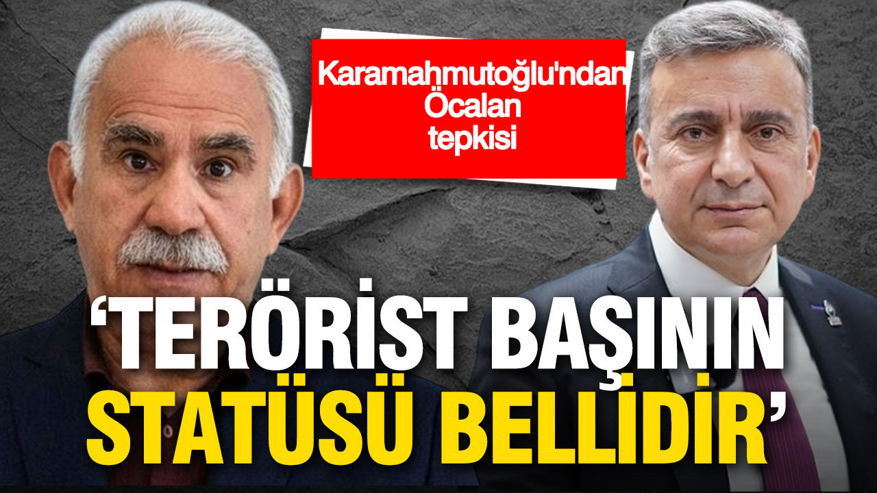 Karamahmutoğlu’ndan Öcalan tepkisi: Terörist başın…