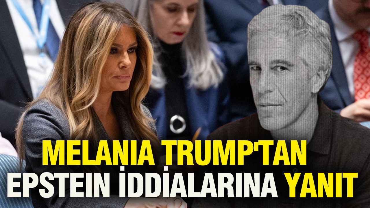 Melania Trump'tan Jeffrey Epstein iddialarına yanıt