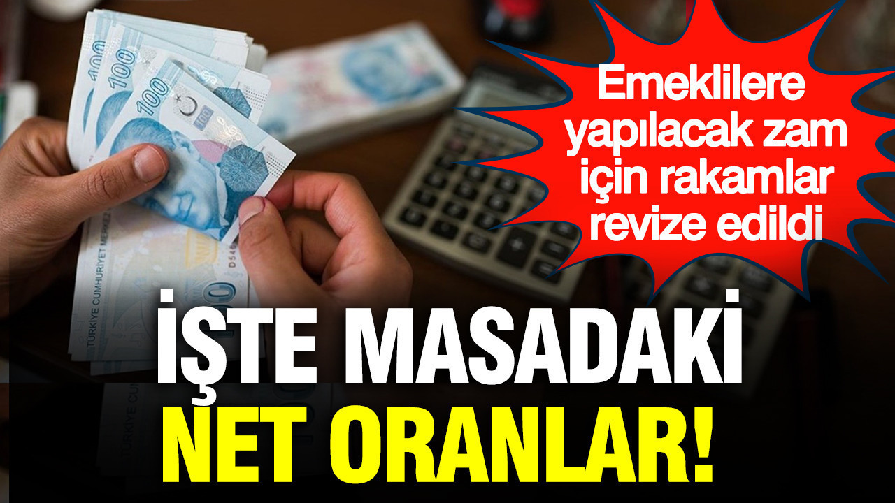 Milyonlarca emekli buraya; Temmuz zammı için rakamlar revize edildi: İşte masadaki net oranlar