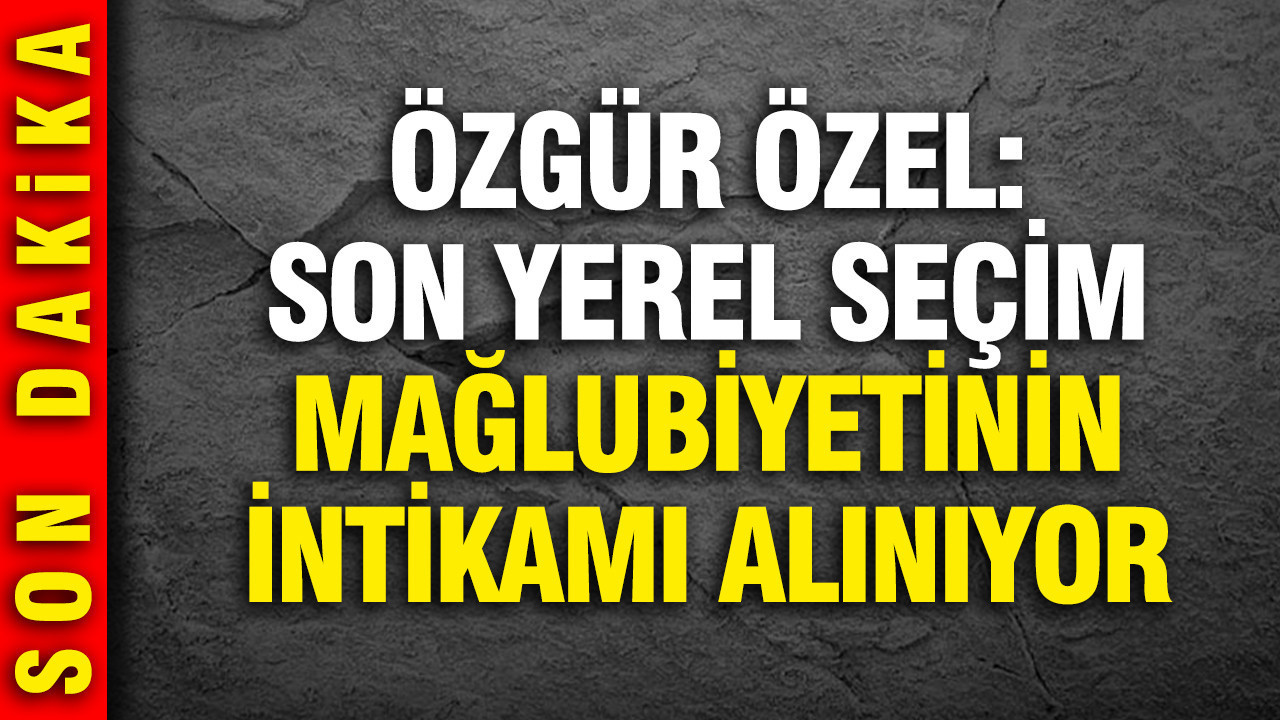 Özgür Özel, Demokrat Parti'yi ziyaret etti: Mağlubiyetin intikamı alınıyor