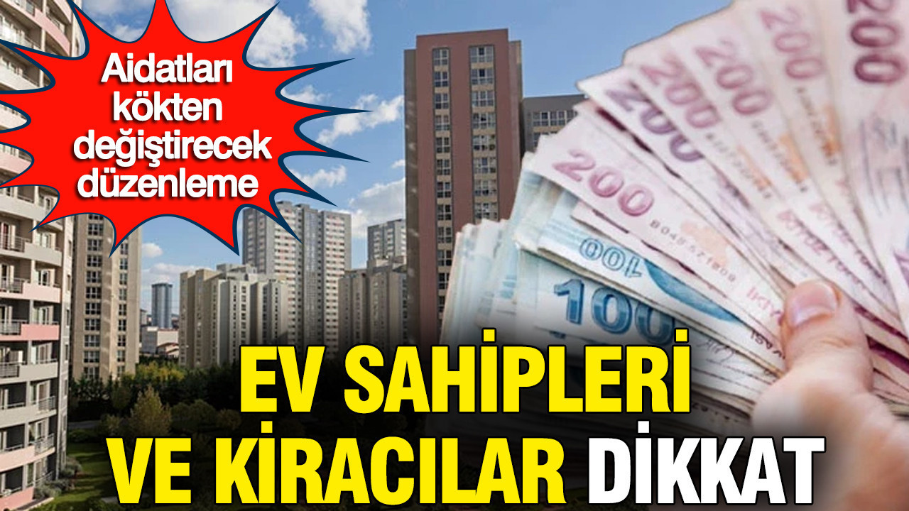 Site aidatlarında yeni düzenleme Meclis’te : Ev sahiplerini ve kiracıları ilgilendiren karar