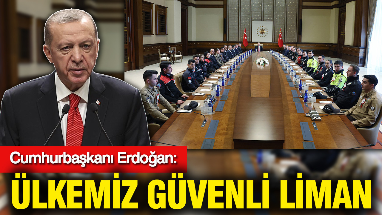 Türk Polis Teşkilatı'nın 181'inci yıl dönümü... Cumhurbaşkanı Erdoğan: Ülkemiz güvenli liman