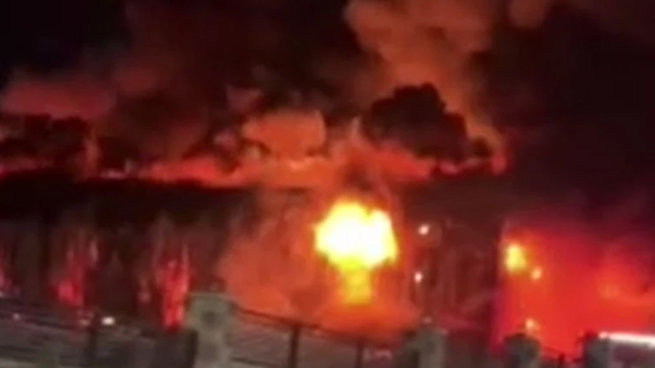 Ankara’da kimya fabrikasında yangın