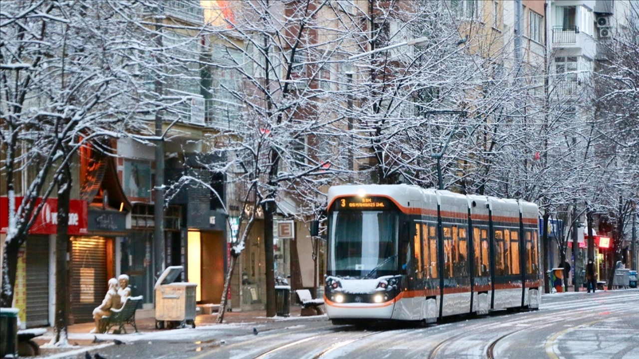 Eskişehir için kar ve zirai don uyarısı