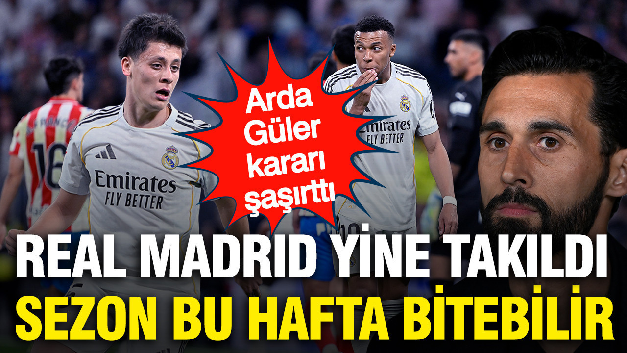 Girona'ya takılan Real Madrid için sezon bitti mi? Arda Güler kararı şaşırttı