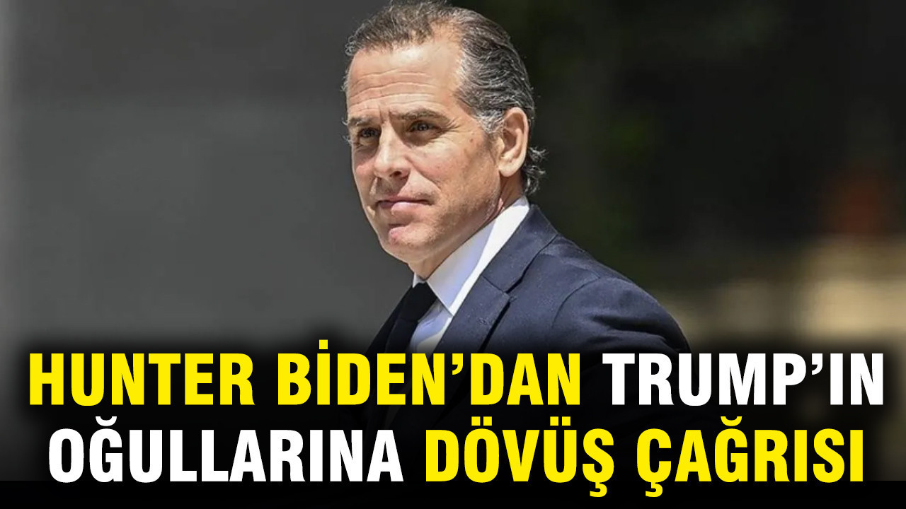 Hunter Biden’dan Trump Jr. ve Eric Trump’a kafes dövüşü daveti