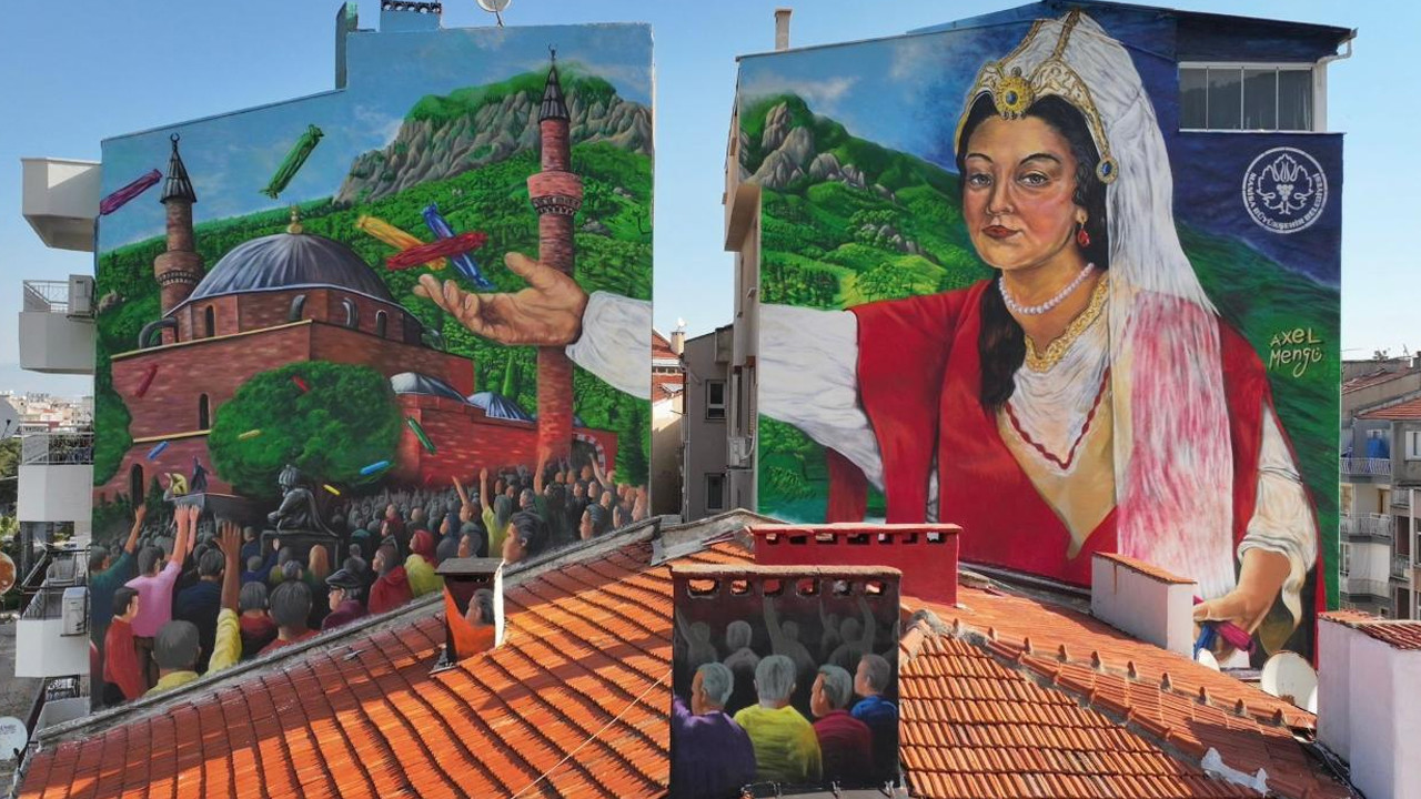 Manisa’nın sokakları sanatla renklendi