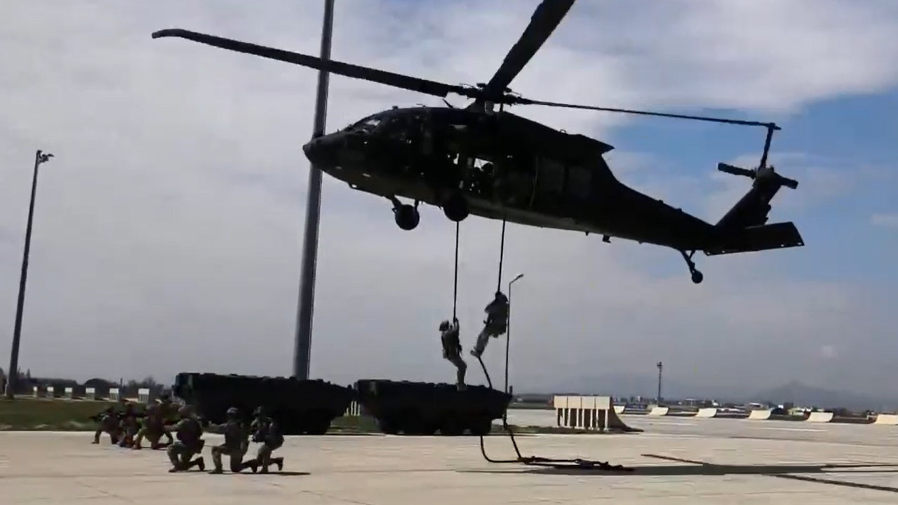 Meskun mahalde nokta operasyon: MSB görüntüleri paylaştı