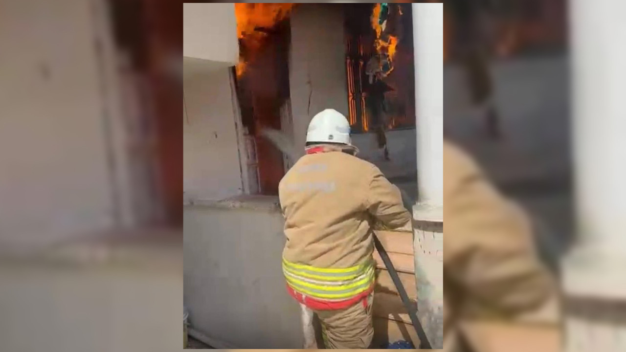 Reyhanlı’da müstakil ev alevlere teslim oldu