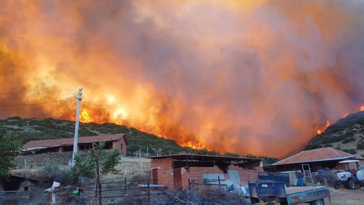 Salihli’de orman yangını riskine karşı yasak kararı