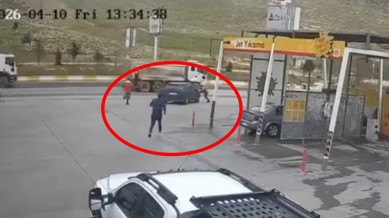 Sürücü unuttu, araç hareket etti: Mardin’de göreler gözlerine inanmadı