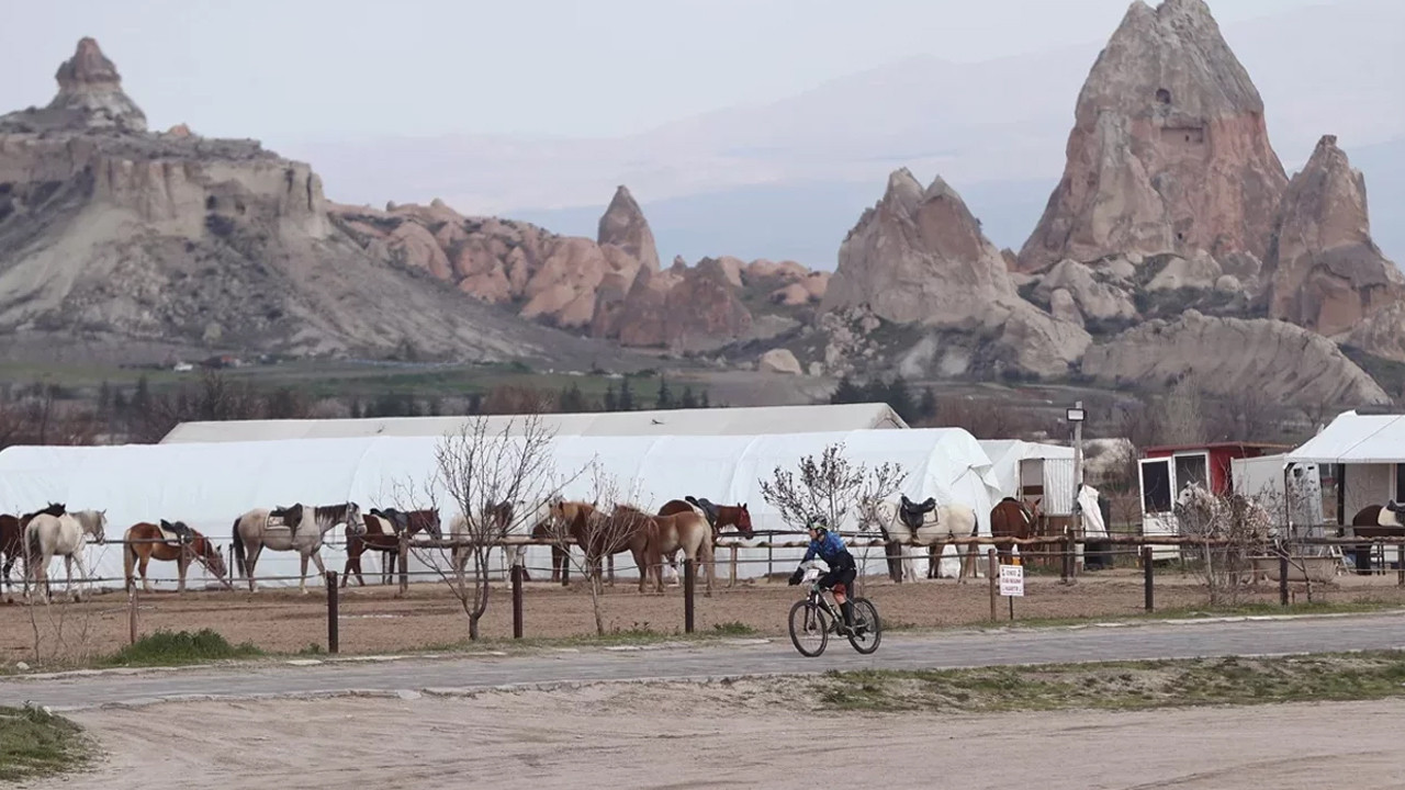 Türkiye Bisikletle Oryantiring Şampiyonası, Kapadokya'da gerçekleştirildi