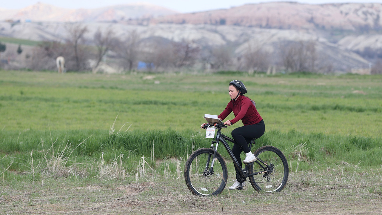 Türkiye Bisikletle Oryantiring Şampiyonası, Kapadokya'da yapıldı