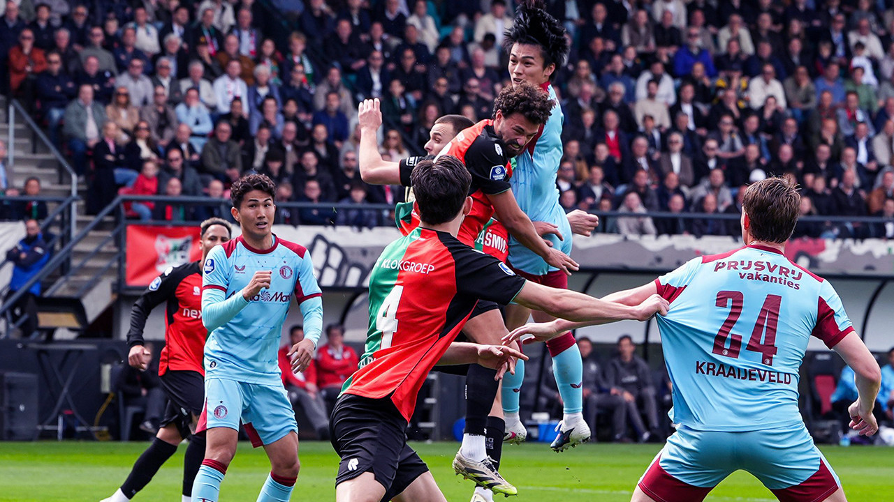 Ahmetcan Kaplan ve Başar Önal'lı NEC Nijmegen 90+7'de Feyenoord'u yıktı