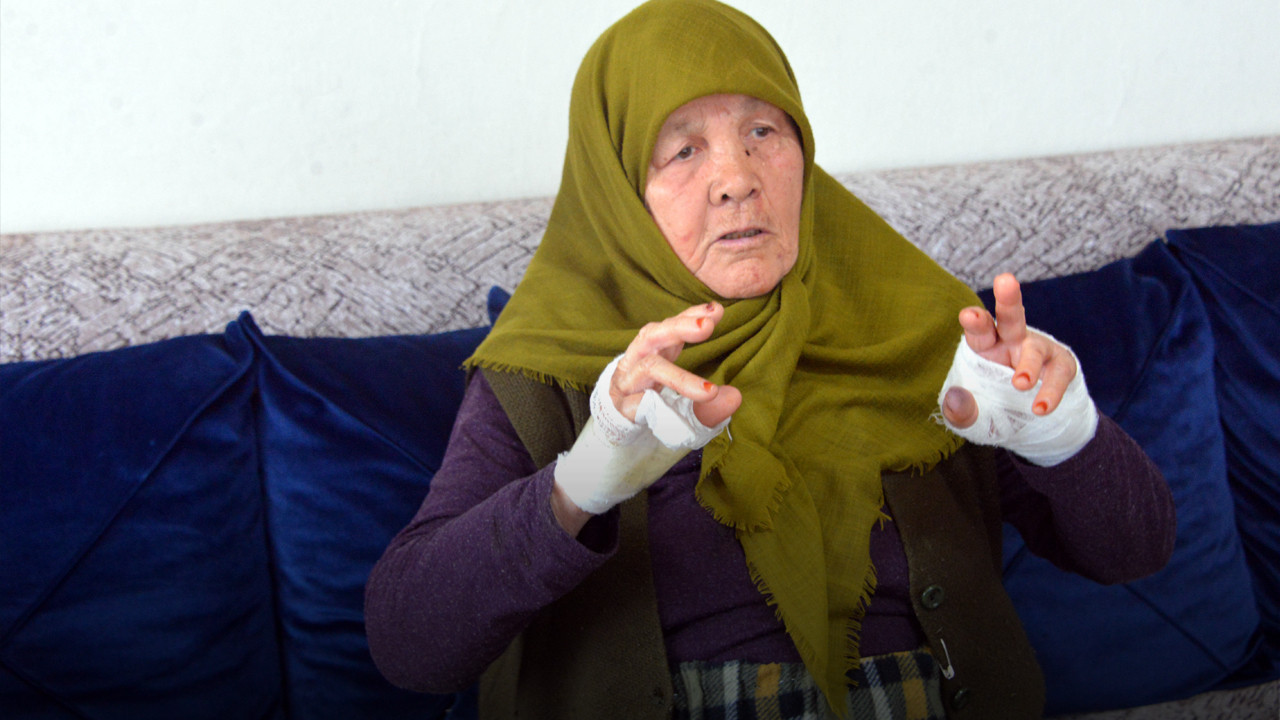 Canı adam yaşlı komşusuna dehşetti yaşattı: Kefen parası için biriktirdiği iki bileziğini çaldı