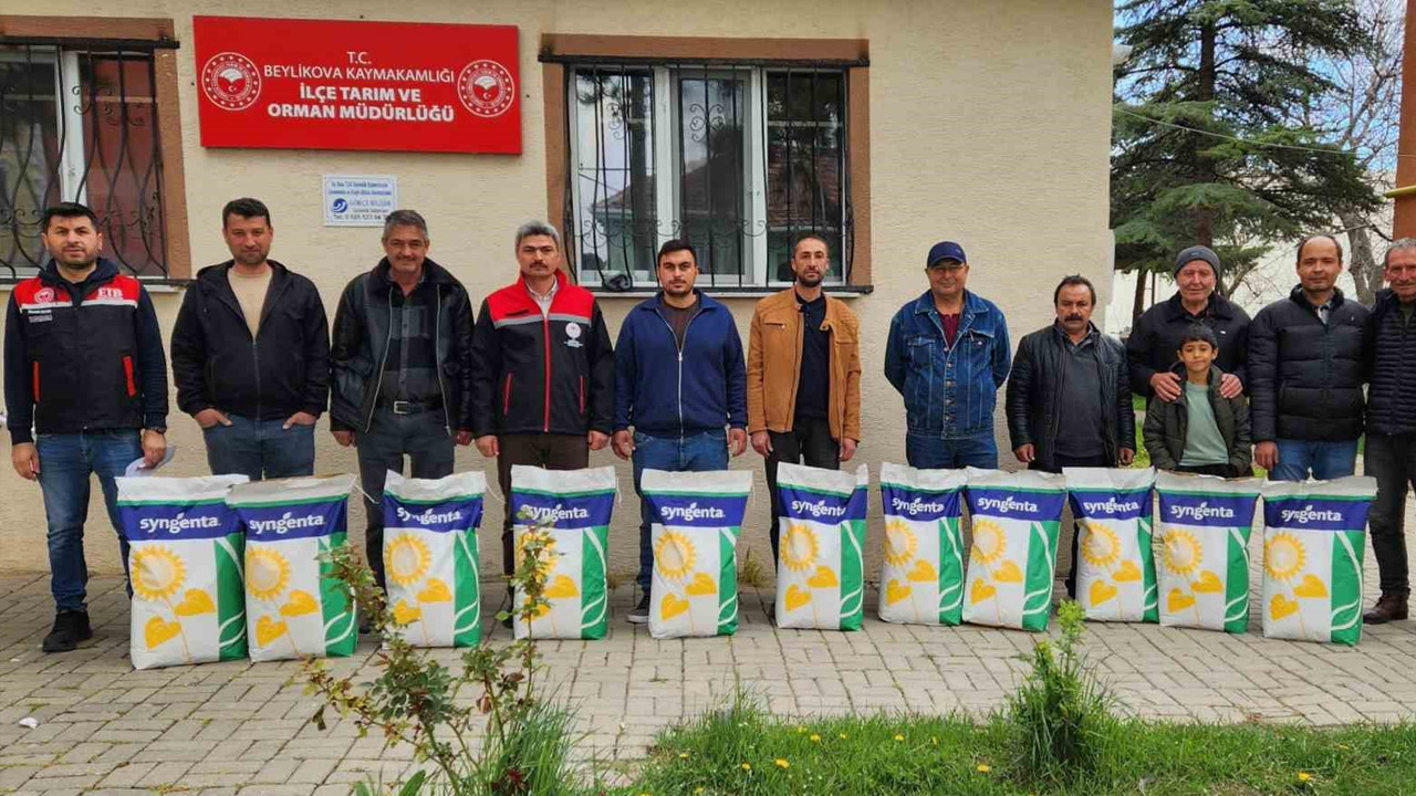 Çiftçilere yüzde 50 hibeli tohum