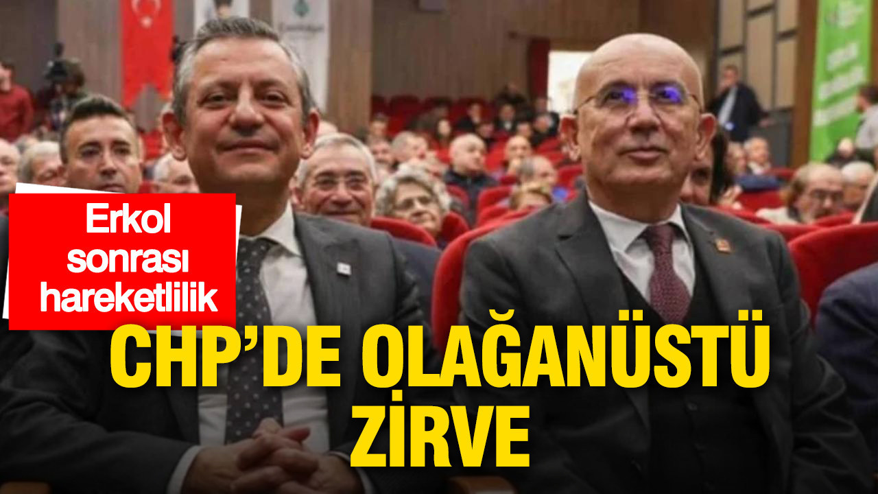 Erkol’un tutuklanması sonrası CHP’de olağanüstü zirve: İl başkanları Ankara'da toplanıyor