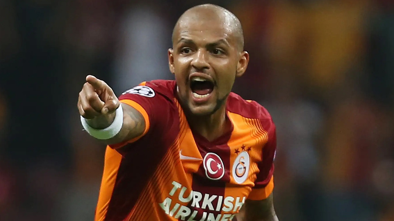 Felipe Melo Galatasaray-Kocaelispor maçı için Rams Park'a geldi