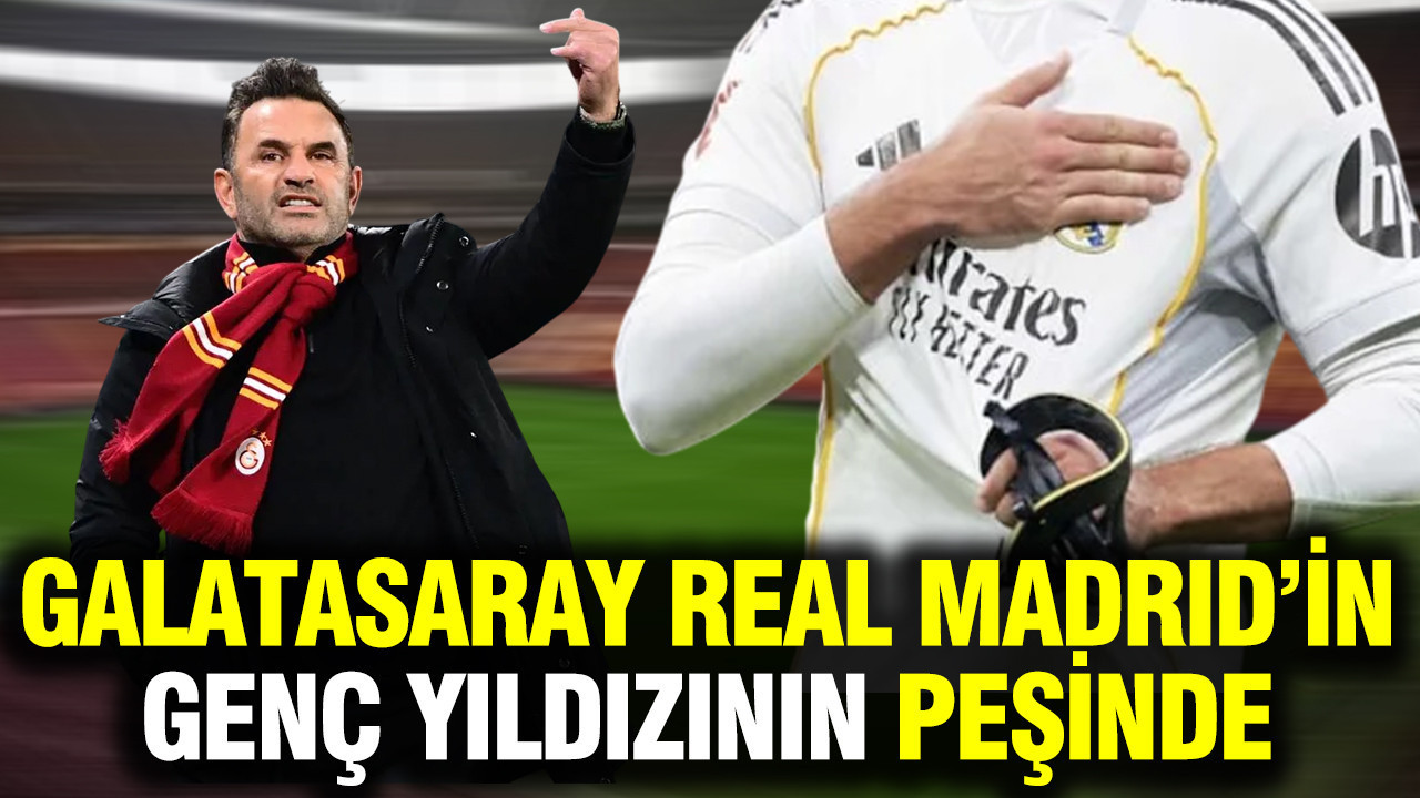 Galatasaray’dan transfer hamlesi: Real Madrid'in genç yıldızı için devredeler