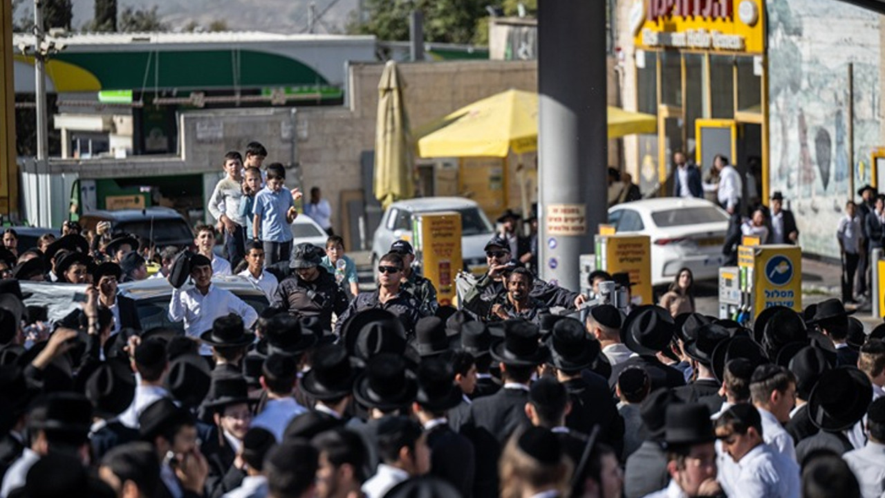 İsrail’de zorunlu askerlik karşıtı protesto: 17 haredi gözaltına alındı