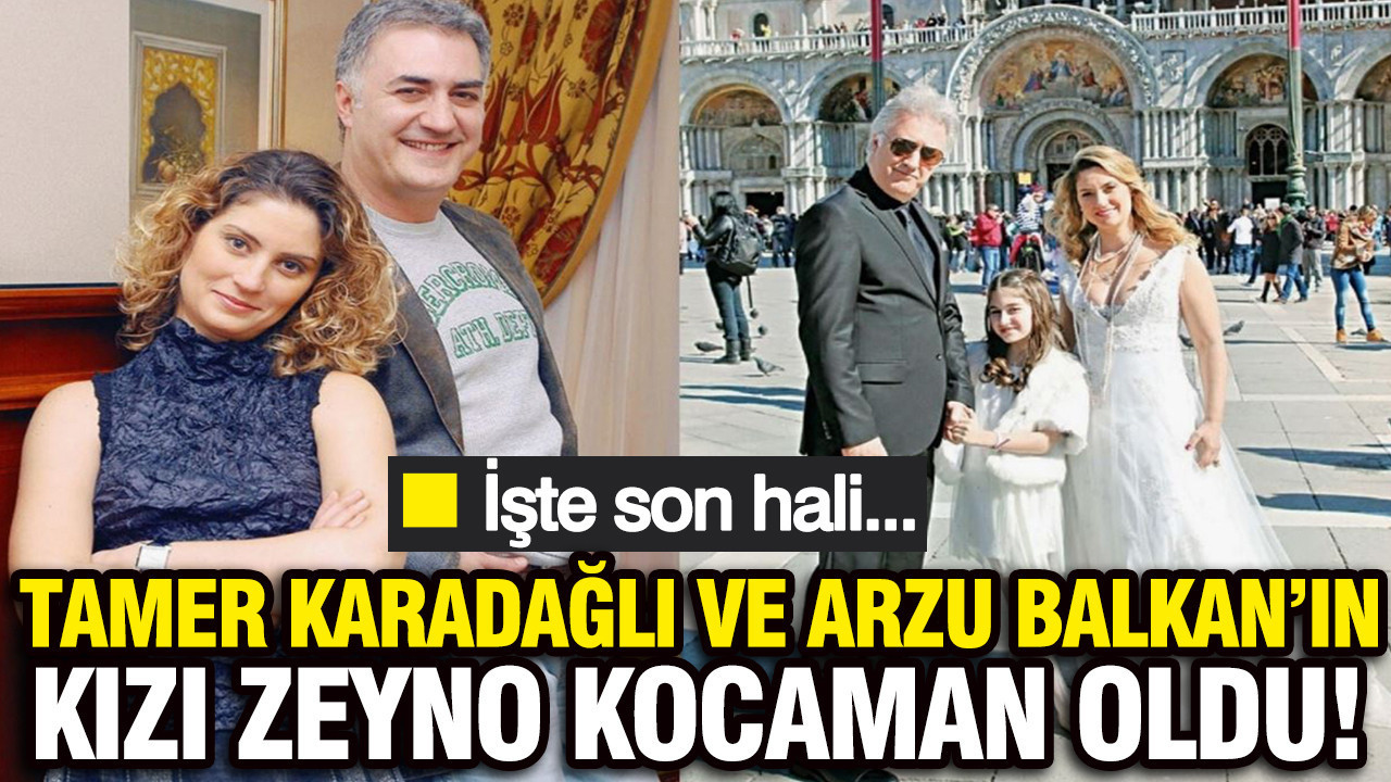 Tamer Karadağlı ve Arzu Balkan’ın kızı Zeyno kocaman oldu: İşte son hali...